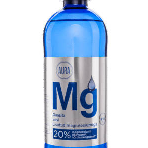 Aura gaasita vesi lisatud magneesiumiga