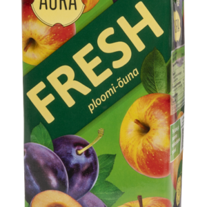 Aura Fresh plum & apple juice drink