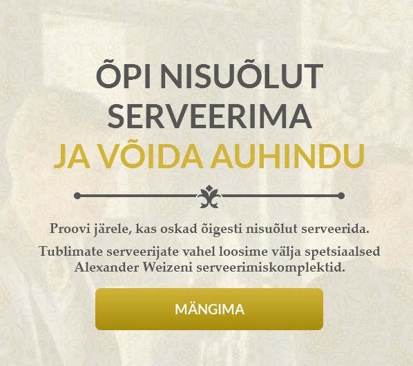 Serveeri ja võida!