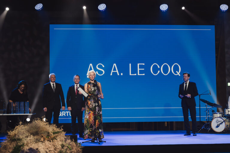 A. Le Coq pälvis Tartu 25 aasta parima ettevõtja eriauhinna