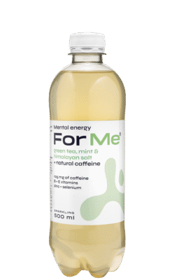 For Me piparmündimaitseline kofeiinijook rohelise tee ekstrakti, vitamiinide ja mineraalidega