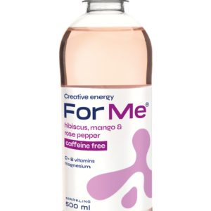 For Me mango ja hibiski maitseline kofeiinivaba jook roseepipraekstrakti, vitamiinide ja mineraalidega