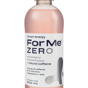 For Me Zero maasikamaitseline kofeiinijook leedriõieekstrakti, vitamiinide ja mineraalidega