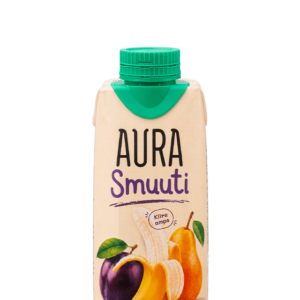 Aura plum-pear-banana smoothie